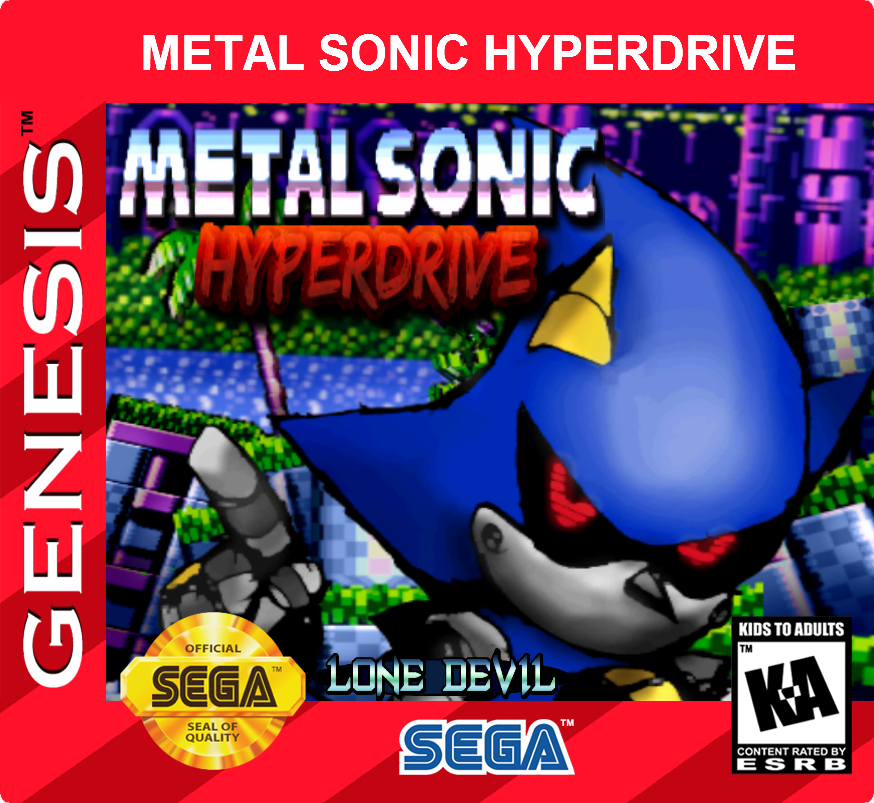 Metal Sonic Hyperdrive - 100% Full Walkthrough (INSTA-DEATH Mode) No Damage  
