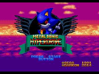 Metal Sonic Hyperdrive (Hack) SEGA Genesis ROM Download - CDRomance